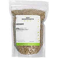 Los mejores  - JustIngredients Essential Orégano - 5 Paquetes de 250 gr - Total: 1250 gr